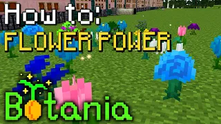 How to: Botania | Basic Mana (Minecraft 1.16.5)