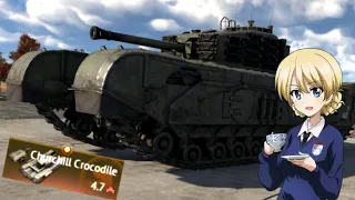 Churchill with a Flamethrower
