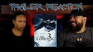 THE CONJURING 3 Official First Look Trailer (2021) - REACTION