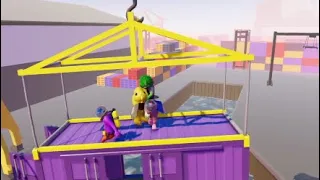 A random compilation of me dying in Gang beasts