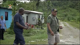 Fijian Prime Minister visits Wailotua village in Wainibuka after TC Ana