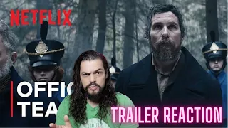 The Pale Blue Eye | Official Teaser Trailer Reaction Netflix