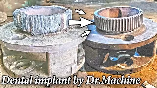 How to remake teeth of grader planetary gearbox ✦  Not so secret of metalworking