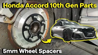 Honda Accord 2023 With 5mm Wheel Spacers Install | Before and After | BONOSS Parts For Honda