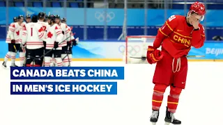 🏒 Men's Ice Hockey Highlights Beijing 2022 | China 🆚 Canada