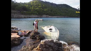 #01 Sailing Greece 🇬🇷 . En voilier de l'Italie vers la Grèce ! .. Medicane Iannos