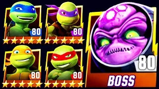 🐢 NICK TURTLES DEFEAT ALL HARD MODE BOSSES (TMNT LEGENDS)