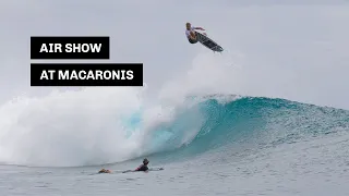 Stab High air show at Macaronis | Mentawai 2020 [4k]