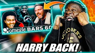 HE WENT IN DIFFERENT | They Almost Skipped This INSANE Freestyle | Harry Mack Omegle Bars 60 - REACT