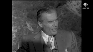 En 1960, Aldous Huxley interviewé en français par Hubert Aquin