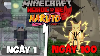 TINNT SINH TỒN 100 NGÀY TRONG MINECRAFT NARUTO SIÊU KHÓ !!