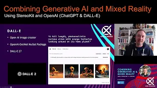 Combining Generative AI and Mixed Reality - With StereoKit and OpenAI