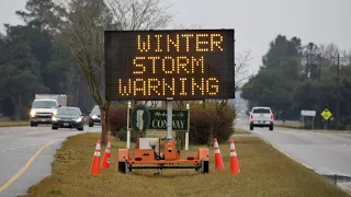 Myrtle Beach, SC - Snow!