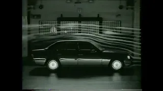 Mercedes New 300 LE "Engineered Like No Other Car in the World" Commercial 1990