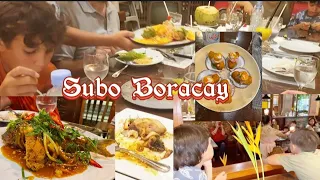 A pleasant dinner experience at #Subo Boracay with intertaining old Filipino dances