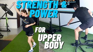 Athletic Upper Body Strength Training For Power