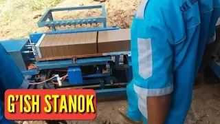 GISH ISHLAB CHIQARISH STANOKLARI KATTA DAROMAD Brick Machine Production Line n1