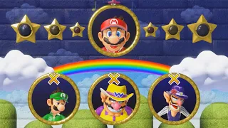 Mario Party Superstars Best Minigames - Mario Vs Luigi Vs Wario Vs Waluigi