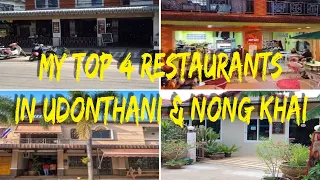 My Top 4 Farang Food Restaurants in Udonthani & Nong Khai Thailand