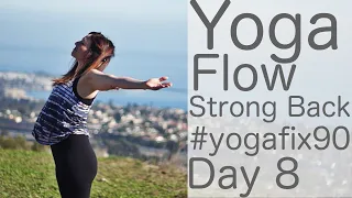 30 Minute Glowing Yoga Body Workout (Vinyasa Flow) Day 8 Yoga Fix 90