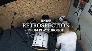 JINJER - Retrospection (Live Drum playthrough)