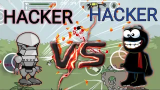 Mini Militia Hacker vs Hacker ||op gameplay hacked.