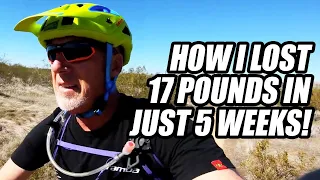 HOW TO LOSE 20 POUNDS IN 6 WEEKS // Losing weight on a mountain bike!