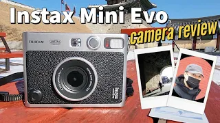 Instax Mini Evo camera review with sample photos! how to transfer photos from camera to phone 미니 에보