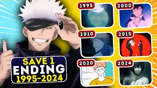 🎵 Save One Anime ENDING for each YEAR 🔥 1995 - 2024 🔍 Anime Quiz (Re-uploaded)