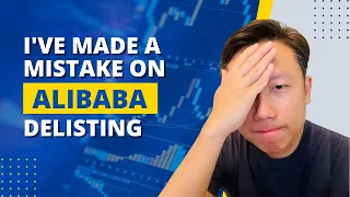 Alibaba delisting - correcting a mistake on the OTC option