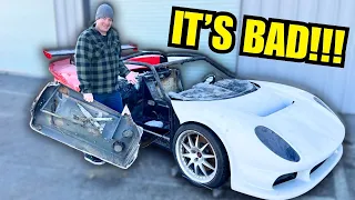 Rebuilding a Destroyed Supercar | Part 1