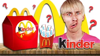 Kupiłem w McDonald's zestaw Kinder Happy Meal