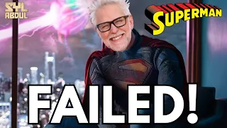 WB HOLDING THE L! James Gunn Superman Suit REVEAL, BOTCHED!