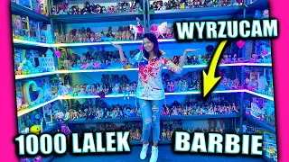 WYRZUCAM 1000 LALEK BARBIE 😱 Mega kolekcja Studio 🦋 Marivo