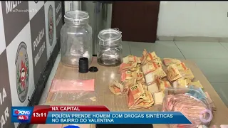 O Povo na TV - Polícia prende homem com drogas sintéticas no bairro do Valentina
