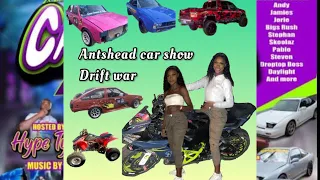 Antshead car show / drift war in junction st Elizabeth