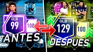 😱 SUBI EL GRL DE UN SUSCRIPTOR EN FIFA MOBILE !!! MEJORE SU CUENTA Y LE REGALE TODO !!!