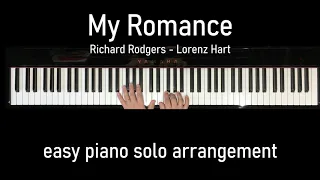 My Romance - Easy piano solo arrangement #myromance #jazz #kids #sheetmusic #easypiano