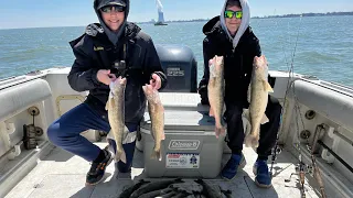 Lake Erie walleye fishing 2023