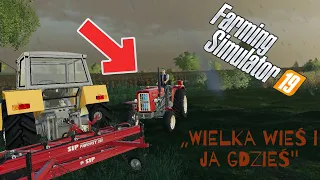 Sianokosy-,,Wielka wieś i ja gdzieś''- #1 FS 19 Powrót na Youtuba