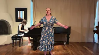 Meridian Prall, mezzo-soprano, "Parto, parto" La clemenza di Tito, Mozart, 2023