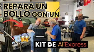 Cómo reparar un bollo de un coche clásico con un kit de Ali Express | Escuela de varilleros