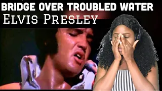 OMG who is he?! ELVIS PRESLEY - BRIDGE OVER TROUBLED WATERS *Reaction* FIRST TIME HEARING