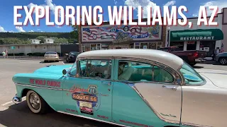 Visiting Downtown Williams AZ - Gateway to the Grand Canyon