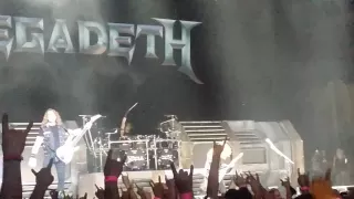 Megadeth "Tornado Of Souls" at ozzfest 9/24/2016