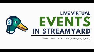 Live Virtual Events with StreamYard