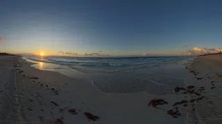 8k cuba varadero beach ocean waves stereo