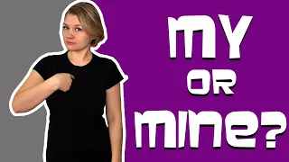 Присвійні займенники англійської мови! POSESSIVE PRONOUNS