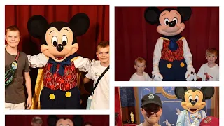 Disney vs dreams - the boys meet Mickey Mouse - the ultimate meet and greet