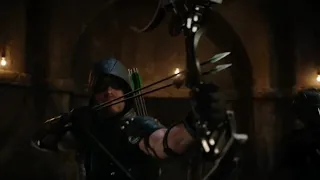 Arrow VS Damien dahrk Fight scenes in his hidden chamber||ARROW season 4 🏹🔥🔥🔥